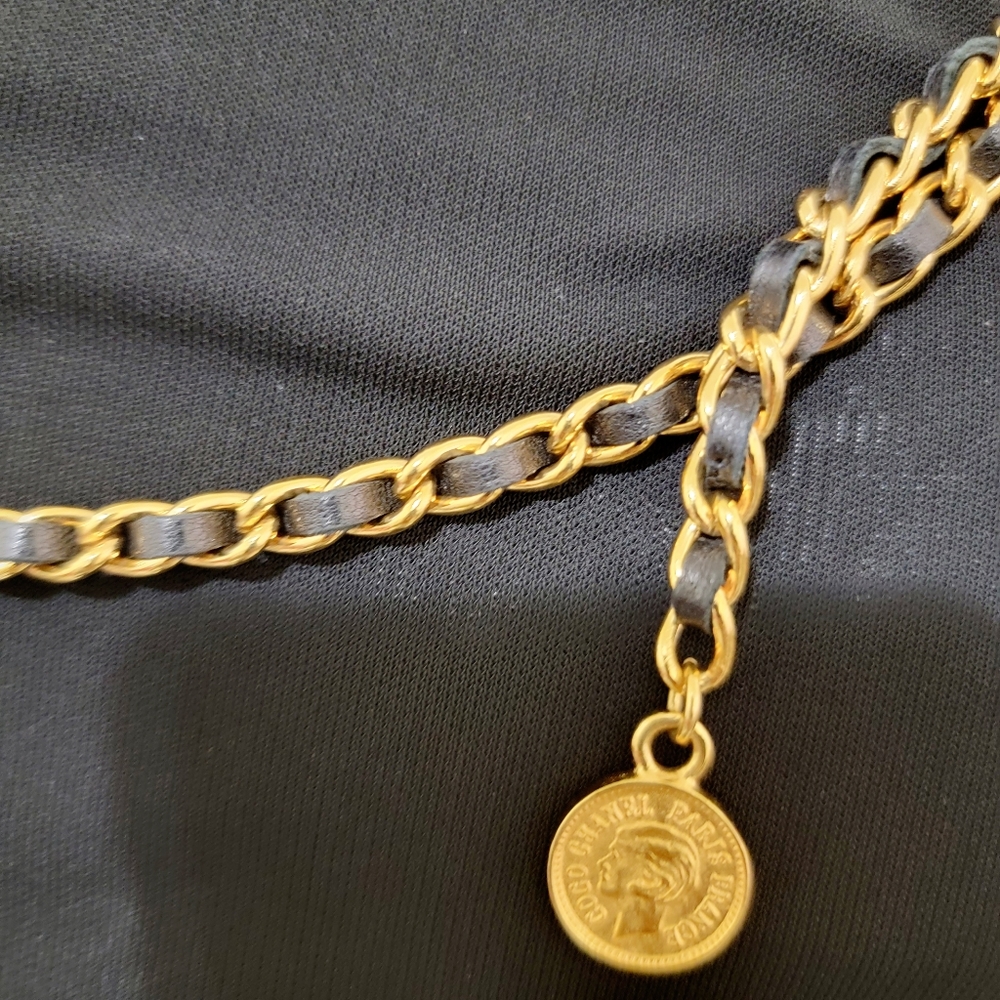 Rare Chanel Spring 1997 Chain Pants sz 38/XS - Picture 4 of 8